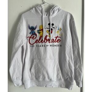 Disney 100th Anniversary CELEBRATE 100 Years‎ Wonder Hoodie L 11-13 Mickey Mouse